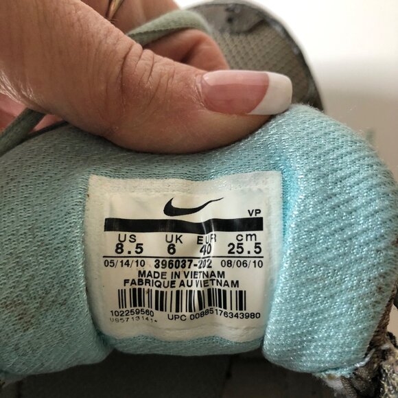 Nike Air Alvord 8 Womens Trail Running Shoes Sz 8.5 Brown Pink Blue Sneakers - Picture 9 of 9